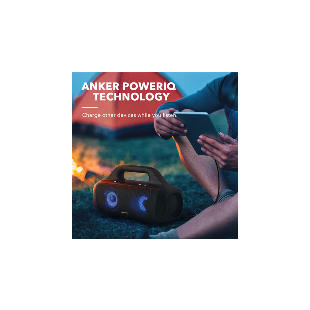Anker A3126Z11 Soundcore Select Pro Portable Waterproof Wireless Speaker Anker A3126Z11 Soundcore Select Pro Portable Waterproof Wireless Speaker